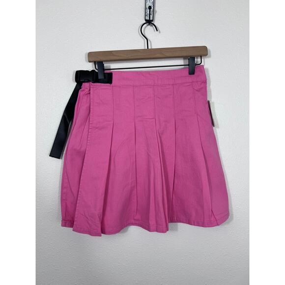 NWT BP. Nordstrom Pink Pleated Mini Skirt Size Small - Picture 1 of 7
